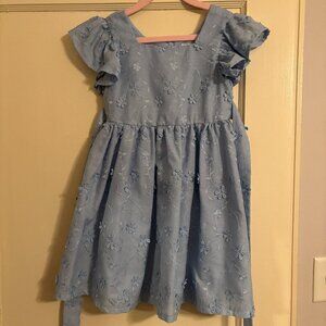 Girls Blue Occassion Dress - 5T